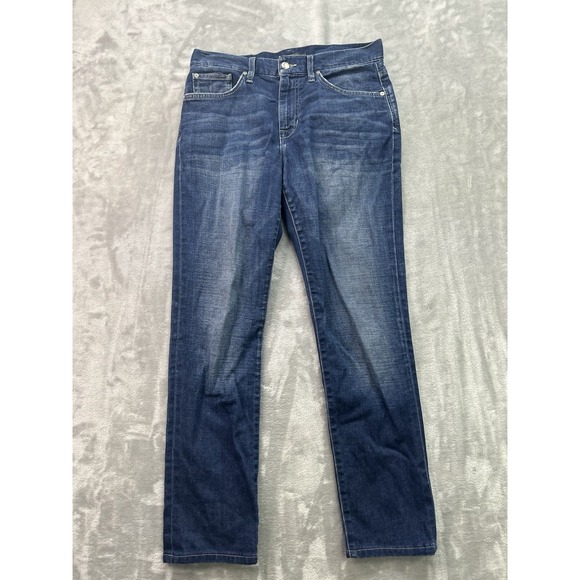 Joe's Jeans Other - J.J. Joes Jeans Mens Sz 30x30 Blue Savile Row Straight Slim Mid Rise Whiskered